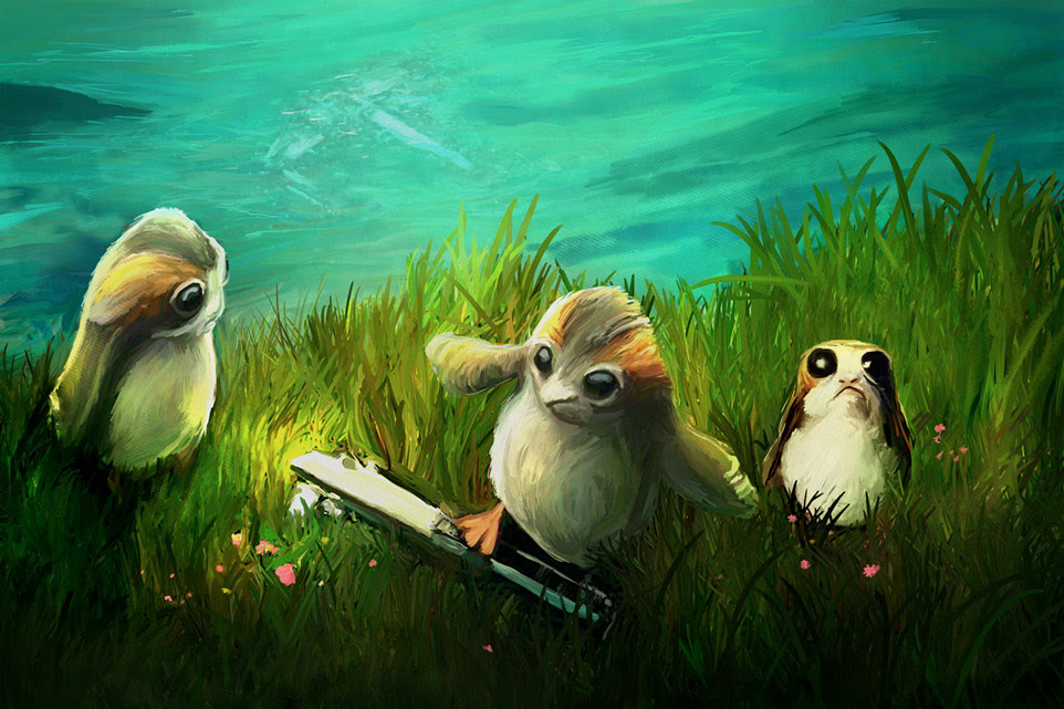 Joel Payne Porgs at Play